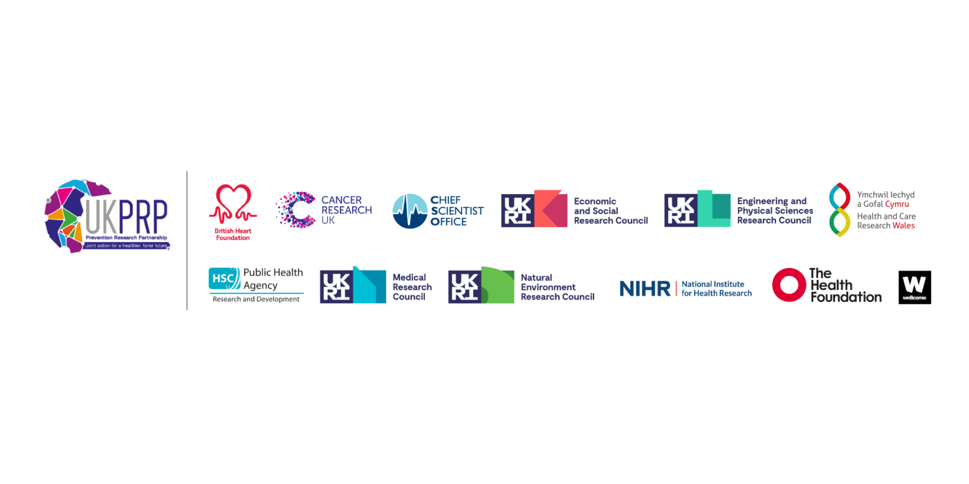 Logos of UKPRP funding partners