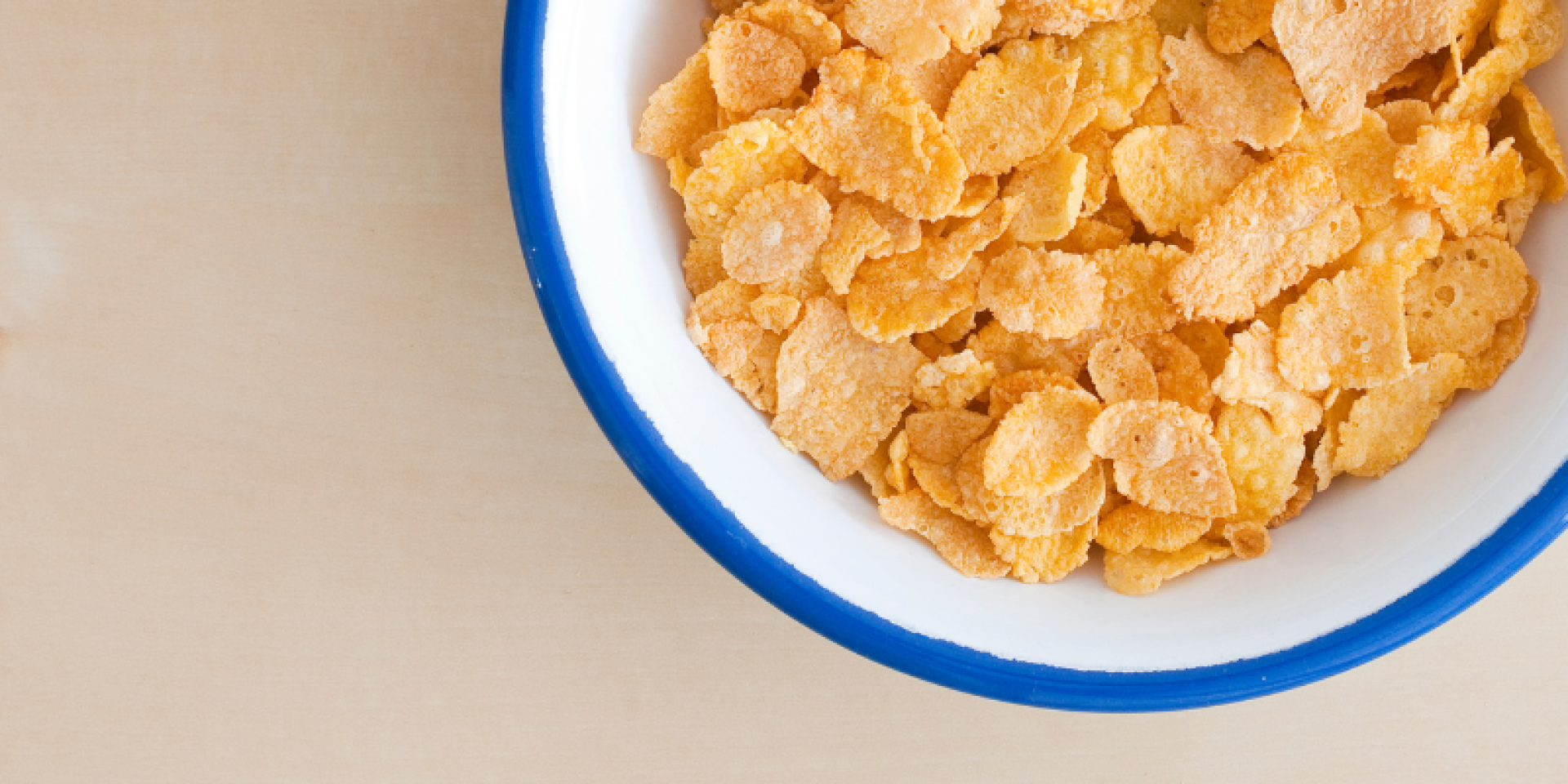 Close up photograph of bowl of cereal