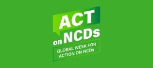 Global Week for Action on NCDs 2021 logo